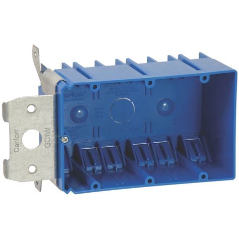 3-gang new work metallic adjustable electrical wall box|Allied SB.